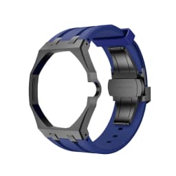 Stainless Steel Silicone Watch Straps For Swatch x AP Royal POP Integrated Strap Case Set Change to wristwatch Modification Kit