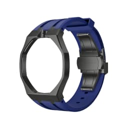 Stainless Steel Silicone Watch Straps For Swatch x AP Royal POP Integrated Strap Case Set Change to wristwatch Modification Kit