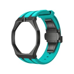 Stainless Steel Silicone Watch Straps For Swatch x AP Royal POP Integrated Strap Case Set Change to wristwatch Modification Kit