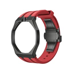 Stainless Steel Silicone Watch Straps For Swatch x AP Royal POP Integrated Strap Case Set Change to wristwatch Modification Kit