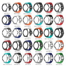 Stainless Steel Silicone Watch Straps For Swatch x AP Royal POP Integrated Strap Case Set Change to wristwatch Modification Kit