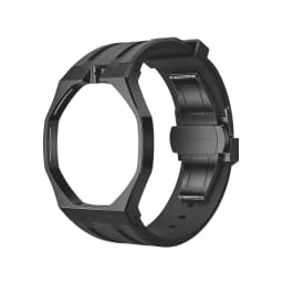 Stainless Steel Silicone Watch Straps For Swatch x AP Royal POP Integrated Strap Case Set Change to wristwatch Modification Kit