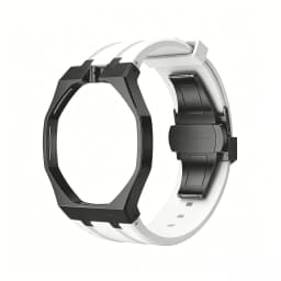Stainless Steel Silicone Watch Straps For Swatch x AP Royal POP Integrated Strap Case Set Change to wristwatch Modification Kit