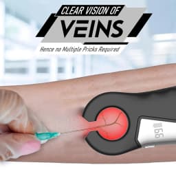 Wireless Vein Finder - Portable Medical Vein Locator for Nurses, Injection Assistant, Blood Draw Helper, Detector Device