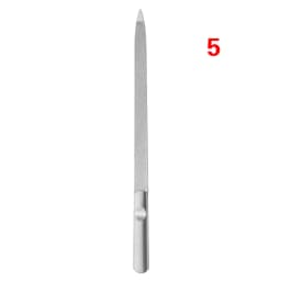 Professional Nail File Stainless Steel Polishing Block Sanding For Nail Manicure Supplies Tools Art Beauty Finger Toe Care Tool