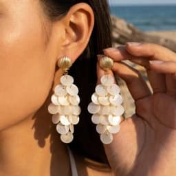Vacation Sweet Drop Earrings For Women Starfish Gradient Jellyfish Acrylic Lightweight Beachwear Jewelry