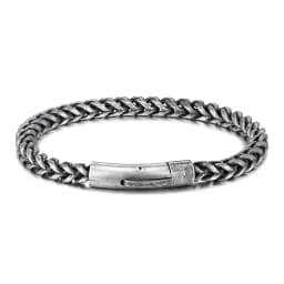 MKENDN Locomotive Men Punk Rock Bicycle Chain Bracelet 18k Gold Plated Stainless Steel Magnet Button Male Jewelry Gifts