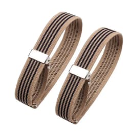 HOT 2Pcs Mens Sleeve Garters Holders Elastic Armband Shirt Sleeve Holder Women Men Fashion Adjustable Non-Slip Arm Cuffs Bands