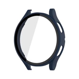 Tempered Glass+ PC Cover for Samsung Galaxy Watch 9 8 7 4 5 6 44mm 40mm All Coverage Protector Bumper Case Watch Accessories