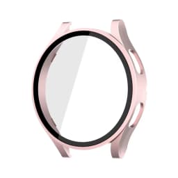 Tempered Glass+ PC Cover for Samsung Galaxy Watch 9 8 7 4 5 6 44mm 40mm All Coverage Protector Bumper Case Watch Accessories