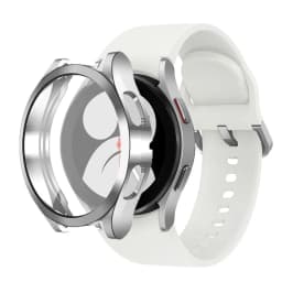 Tempered Glass+ PC Cover for Samsung Galaxy Watch 9 8 7 4 5 6 44mm 40mm All Coverage Protector Bumper Case Watch Accessories