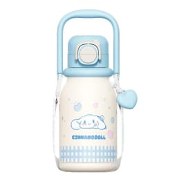 X&W640ML Stainless Steel Kawaii Sanrio Hello Kitty Insulated Water Bottle Straw Cup Vacuum Cup Portable Outdoor Ice Bucket