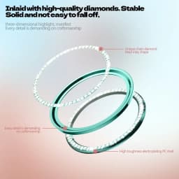 Diamond Bezel for Samsung Galaxy Watch 6 43mm 47mm Diamond Decoration Bezel Protector Protective Case for Galaxy Watch6
