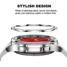 Diamond Bezel for Samsung Galaxy Watch 6 43mm 47mm Diamond Decoration Bezel Protector Protective Case for Galaxy Watch6