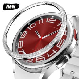 Diamond Bezel for Samsung Galaxy Watch 6 43mm 47mm Diamond Decoration Bezel Protector Protective Case for Galaxy Watch6
