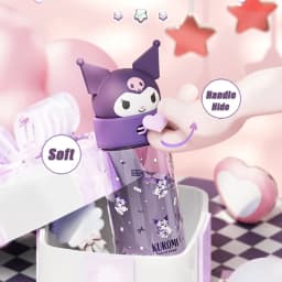 500ml Kawaii Sanrio Dolls Transparent Cup Cartoon Hello Kitty Kuromi Cinnamoroll Melody Plastic Water Bottle Gifts