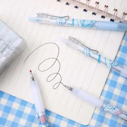 6-12Pcs Genuine Sanrio Series  0.5MM Gel Pens Kawaii Cinnamoroll Kuromi Black Pen Student Stationery Supplies School Gifts