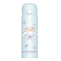 X&W Sanrio 500mL Vacuum Cup Insulated Coffee Mug Kuromi Thermos Cup 316 Stainless Steel Double Drinking Straw Cup Water Bottles
