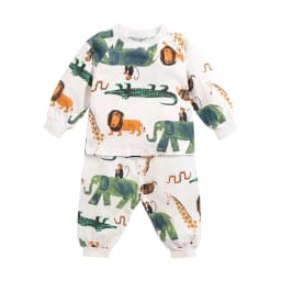 Sanlutoz Newborn Baby Boys Girls Clothing Sets Cotton Long Sleeve Tops + Pants 2Pcs Pajamas
