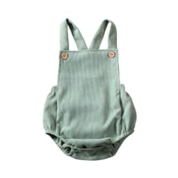 Citgeett Summer Solid Baby Boy Girl Toddler Newborn Jumpsuit Bodysuit Cute Clothes Outfit Clothing 0-24M