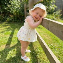 3-18M Baby Girl Summer Outfits Sleeveless Bow/Floral Print Skirt Romper with Hat Set Newborn Clothes