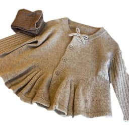 Children Clothes Girl's Knitted Sweater Autumn 2026 New Girls Knitted Cardigan Single-breasted Cute Wool Sweater