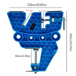 XCMAN Ski and Snowboard Vise for Tuning,Waxing and Repair,Set of Non-Slip Vice Grips with Horizontal and Vertical,Beer Opener
