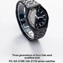 For Casio G-SHOCK Farm Oak GA2100/GA2110 Stainless 316L watch Strap Kit GA-2100 GA-B2100 Metal Case watchband men Bracelet