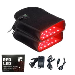 LED Red Light Glove 660nm & 850nm Infrared Light Therapy for Wrist Fingers Hand Arthritis Beauty Fatigue Relief USB Plug-in