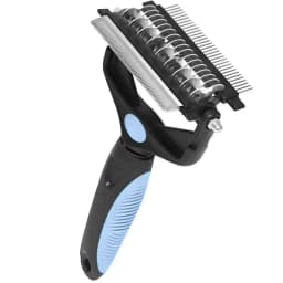 Dog Hair Removal Comb 3 in 1 Professional Dog Brush Pet Grooming Undercoat Rake Fur Knot Cutter Shedding Supplies for Puppy Cat