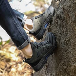 New Mens Hiking Shoes Breathable Lace Up Trekking Male Light Cushioning Outdoor Climbing Tourism Sneakers for Men Trekking Shoe