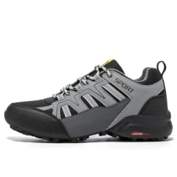 Men's Casual Shoes,Anti-Collision Toe Hiking Sports Shoes,Breathable And Non-Slip,All-terrain Camping Mountain Walking Shoes