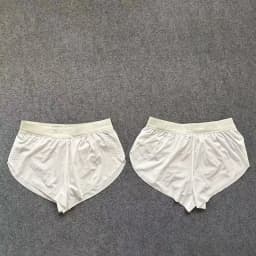 Running shorts lined racing sports pants outdoor off-road three-point pants seaside beach D1