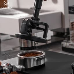 MUVNA WDT Tool Needle Distribution for 51/53/58mm Portafilter, Press to Automatically Rotate with 9 Needles Coffee Accessories