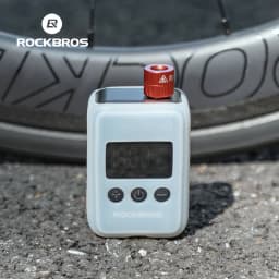 ROCKBROS 150PSI Portable Bike Electric Air Pump LED Display 500mAH Type-C Mini Compressor Tire Inflator MTB Road Bicycle Pump