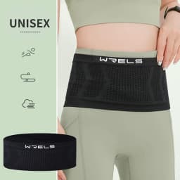 WRELS Seamless Invisible Running Waist Belt Bag Gym Bags Lightweight Mobile Phone Bags Portable Elastic Run Cycling Bag