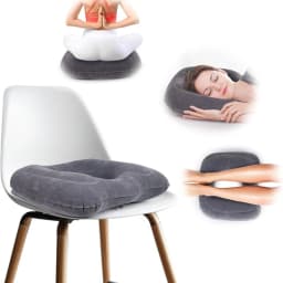 Inflatable Seat Cushion Donut Pillow Portable Wheelchair Cushion for Hemorrhoids and Bed Sores, Pregnancy for Home Office Car