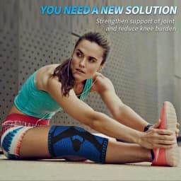 1 PCS Professional Sport Knee Brace for Arthritis Crossfit Protector Support Pads Meniscus Tear Joint Pain Relief Running Riding