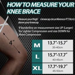 1 PCS Professional Sport Knee Brace for Arthritis Crossfit Protector Support Pads Meniscus Tear Joint Pain Relief Running Riding