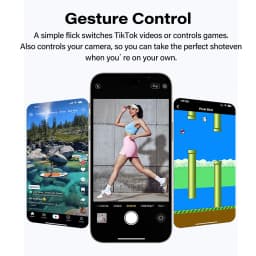 Smart Ring Men Women AI Health Analysis Heart Rate Body Temperature 5ATM Waterproof Multi Sport Modes Gesture Control Smart Ring