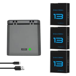 2100mah Battery for Gopro Hero 13 Black / Go Pro Hero13 Batteries Charger Action Camera Battery for Gopro13 Accessories