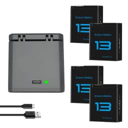 2100mah Battery for Gopro Hero 13 Black / Go Pro Hero13 Batteries Charger Action Camera Battery for Gopro13 Accessories