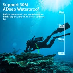 Underwater Waterproof Sports Camera Multifunctional Outdoor Riding Sports DV Skiing Diving Action Camera Video Camera For Helmet