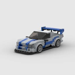 Speed City Racing Car Building Blocks Sports Technical Car Racer Vehicle Supercar Moc Model Educational Brick Toys Gift