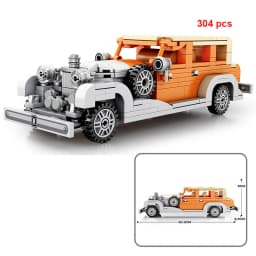 Speed City Racing Car Building Blocks Sports Technical Car Racer Vehicle Supercar Moc Model Educational Brick Toys Gift