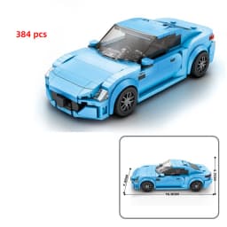 Speed City Racing Car Building Blocks Sports Technical Car Racer Vehicle Supercar Moc Model Educational Brick Toys Gift