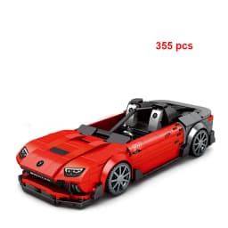City Speed Sports Car Building Blocks Technique Car Carro Rennau Voiture Vehicle MOC Educational Construction Toys