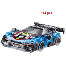 City Speed Sports Car Building Blocks Technique Car Carro Rennau Voiture Vehicle MOC Educational Construction Toys