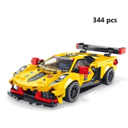 City Speed Sports Car Building Blocks Technique Car Carro Rennau Voiture Vehicle MOC Educational Construction Toys