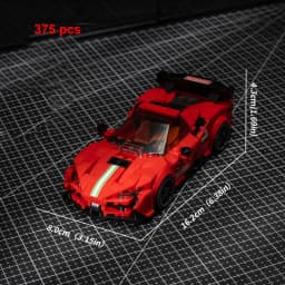 City Speed Sports Car Building Blocks Technique Car Carro Rennau Voiture Vehicle MOC Educational Construction Toys